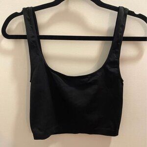 FREE PEOPLE Black Cropped Cami (Size XS/S)
